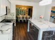 kitchen with island and sink countertops